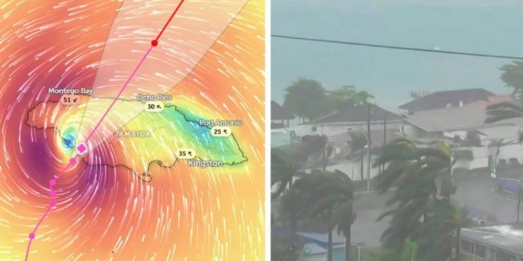 Pamje shqetësuese nga Gjiri i Atlantikut, "Uragani i shekullit" godet Xhamajkën, raportohen të vdekur.