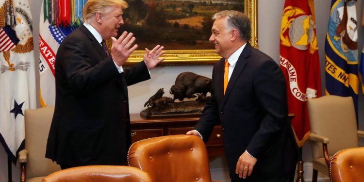 Pas dështimit të vizitës së Putinit në Budapest, Shtëpia e Bardhë njofton për një takim mes Trump dhe Orbán.