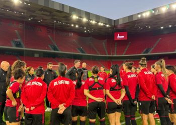 Playout-i me Qipron në Nations League, Kombëtarja e vajzave përfundon stërvitjen e saj të fundit.