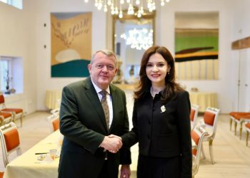 Presidenca daneze e BE-së: Spiropali në Kopenhagen me Ministrin e Jashtëm, thekson mbështetje të plotë për anëtarësimin e shpejtë të Shqipërisë në Bashkimin Europian.