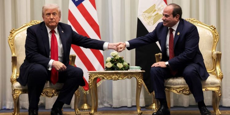 Presidenti egjiptian vlerëson Trump për arritjen e marrëveshjes në Gaza: Ai është i vetmi që ka mundur të sjellë paqe.