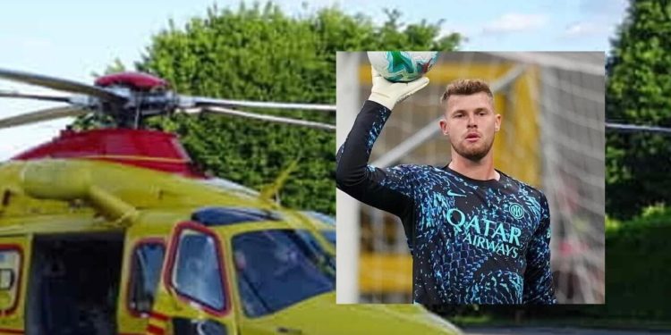 Rindërtimi i ngjarjes fatale të shkaktuar nga portieri spanjoll i Interit, që ndodhet në një gjendje shoku.