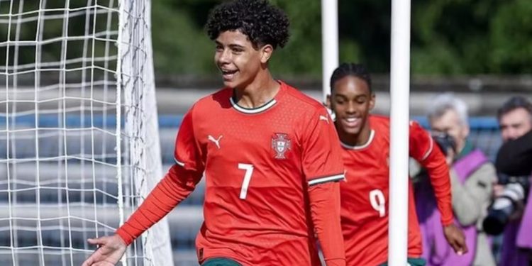 Ronaldo Jr. bashkohet për herë të parë me ekipin e kombëtares së Portugalisë U16.