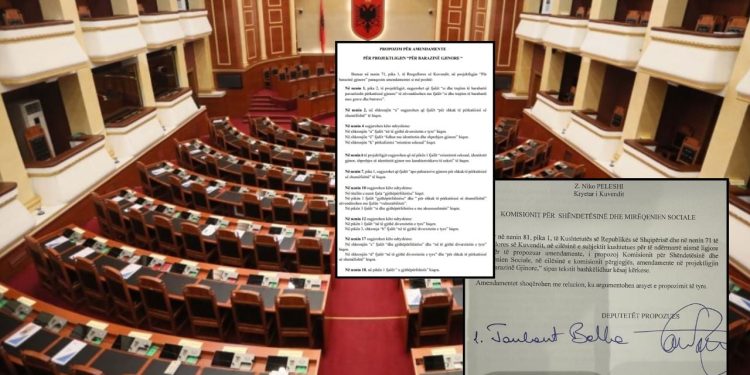 Shqipëria do të ketë vetëm dy gjini, burrë dhe grua. Drafti i PS zbardh shfuqizimin e "gjinisë së tretë" nga ligji i Qeverisë. Propozohen 22 amendamente në lidhje me "përkatësinë e shumëfishtë".
