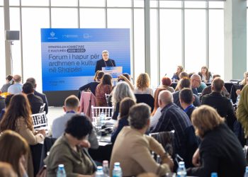 Strategjia kombëtare për kulturën 2026-2030, ministri Gonxhja: Krijojmë një vizion për kulturën shqiptare të ardhshme.