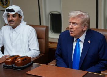 Trump takon emirin e Katarit në Air Force One: "Ju keni një Lindje të Mesme të sigurt dhe shpresoj që të vazhdojë kështu."