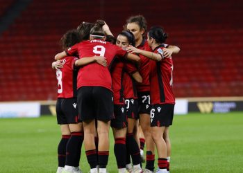 Vajzat kuqezi triumfojnë ndaj Qipros dhe garantojnë mbijetesën në Ligën B të Nations League