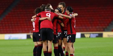 Vajzat kuqezi triumfojnë ndaj Qipros dhe garantojnë mbijetesën në Ligën B të Nations League
