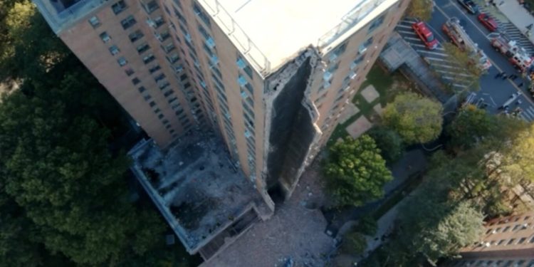 Video/ Eksplozion në New York, shembet një pjesë anësore e një ndërtese në Bronx