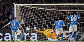 Video/ Një penallti e diskutueshme dhe katër gola, Napoli mposht Interin dhe ngjitet në krye të Serie A