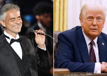 Video/ Trump pranon tenorine e njohur italian, Andrea Bocelli, në Zyrën Ovale, ku këndon në mënyrë live për presidentin amerikan.