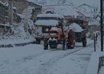 Vjeshta nuk arrin të përfundojë në Shishtavec, duke sjellë pamje të mahnitshme të dëborës së parakohshme që ka mbuluar këtë zonë.
