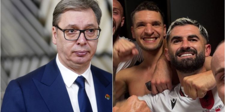 Vuçiç shpreh xhelozi për performancat e Gjimshitit dhe Hysajt: Serbia nuk disponon lojtarë të ngjashëm.