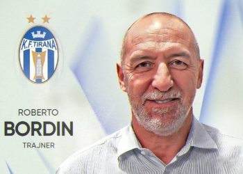 Zyrtare: Klubi bardheblu ndan rrugët me Roberto Bordin pas dështimit për të shpëtuar Tiranën nga zona e rënies.