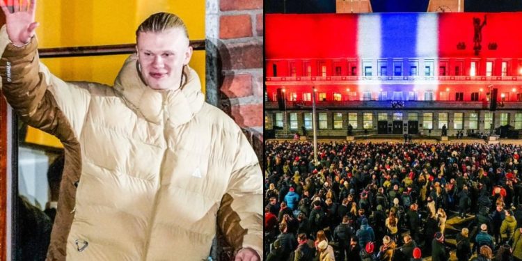 50,000 qytetarë në qendrën e Oslos për të festuar kualifikimin për Kupën Botërore 2026.