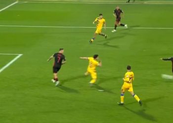 Andorra-Shqipëri në një spektakël të madh / Festë kuqezi shpërthen ndërsa Asllani shënon për shqiptarët (Video)