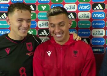 Autori i golit, Asllani, deklaron: "Sot festojmë, nesër do të përqendrohemi në Anglinë."