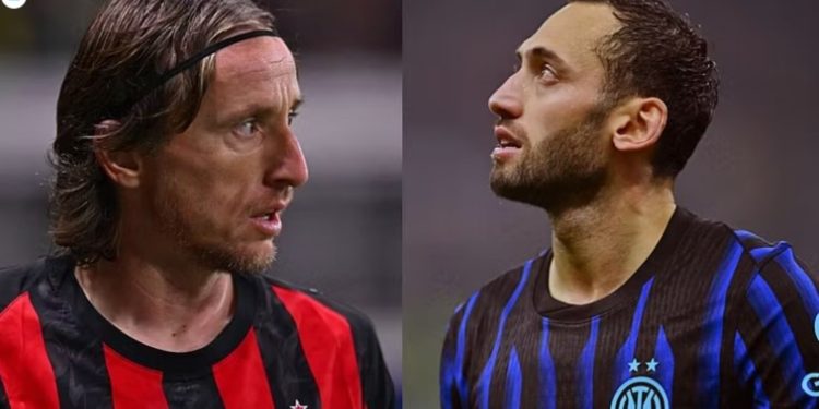 Calhanoglu përballë Modric; përplasje mesfushorësh që ngjall emozione në Derbin e Madonninës…