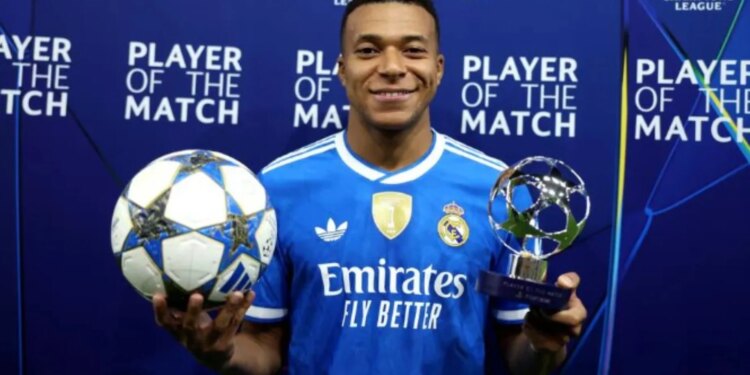 Champions League: Kylian Mbappé çon Realin e Madridit në fitore me tregolëshin e tij të dytë më të shpejtë…