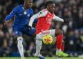 Chelsea ndal Arsenalin, ‘Blutë’ arrijnë barazim përkundër disavantazhit në numër në ndeshjen e Premier League.