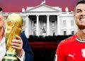 Cristiano Ronaldo befason SHBA-në, ylli portugez takohet me Presidentin Donald Trump në Shtëpinë e Bardhë.