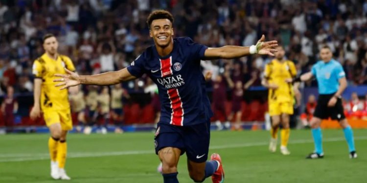 Desire Doue, trashëgimtari i Lamine Yamal, talenti i PSG-së, shpallet fitues i ‘Golden Boy 2025’