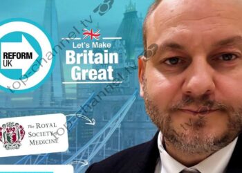 Ekskluzive: Mjeku shqiptar, i cili nuk u nominuar nga PS për deputet, i bashkohet partisë kundër emigracionit “Reform UK” të Nigel Farage.