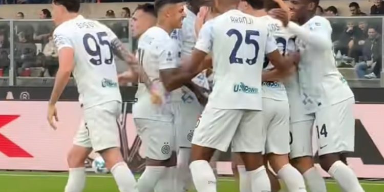 Fitorja në sekondat e fundit, Interi siguron tri pikë në transfertë dhe i afrohet vendit të parë.