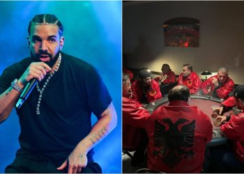Foto: A është në horizont një projekt i ri i Drake? Postimi i tij me flamurin shqiptar dhe fraza e komentuara gjerësisht.