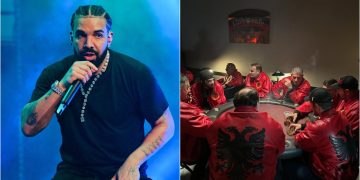 Foto: A është në horizont një projekt i ri i Drake? Postimi i tij me flamurin shqiptar dhe fraza e komentuara gjerësisht.