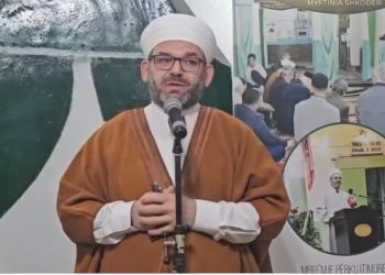 Heqja e tabelës në oborrin e xhamisë, Myftiu Sytari reagon ashpër ndaj drejtorit të Policisë së Shkodrës: Një individ i papërgjegjshëm me pushtet, e vërteta nuk mund të ndalohet.