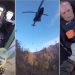 VIDEO/ E pickoi nepërka në Tropojë, Forca Ajrore i vijnë në ndihmë qytetarit nga Kosova