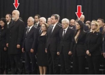 Rama largon Ballukun/ Tension në funeralin e Nanos