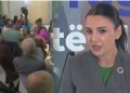 E pandehur nga SPAK/ Belinda Balluku del në konferencë me “palloshin e gjatë”