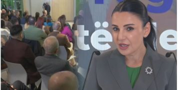 E pandehur nga SPAK/ Belinda Balluku del në konferencë me “palloshin e gjatë”