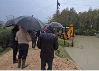 Reshjet e shiut në Fier/ Prurjet e lumit Seman përmbytin dhjetëra hektarë tokë dhe 40 puse nafte