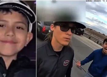 Konflikti mes shoferëve që përfundoi në tragjedi! Del VIDEO e vrasjes së 11-vjeçarit në SHBA, momenti kur njerku i tij shtrihet në rrugë i dëshpëruar: Djali im vdiq…