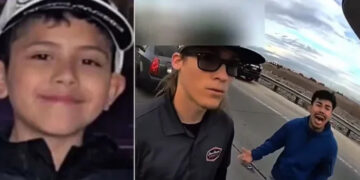 Konflikti mes shoferëve që përfundoi në tragjedi! Del VIDEO e vrasjes së 11-vjeçarit në SHBA, momenti kur njerku i tij shtrihet në rrugë i dëshpëruar: Djali im vdiq…