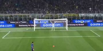 Inter-Milan në drejtpërdrejtë: Super Maignan, kapiteni kuqezi shmang penalltinë e Calhanoglu (Video)