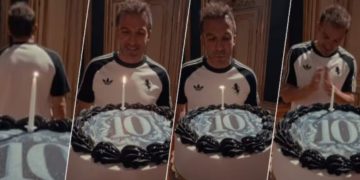 Legjenda e Juventusit feston 51-vjetorin, klubi bardhezi i dedikon tortën me numrin 10.