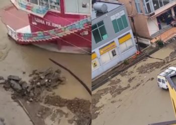 Lezha goditet nga shi i forte, disa lagje përmbyten, ekipet e emergjencës në terren.