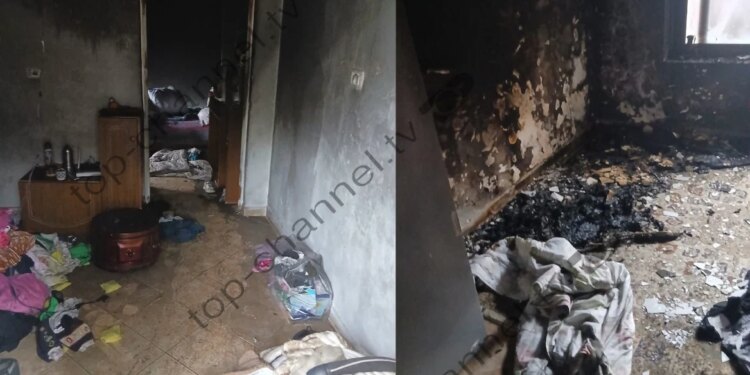 Lezhë/ Zjarri shkrumboi banesën, goditet pjesa e dhomave të gjumit. Fqinjët e njoftuan për flakët.