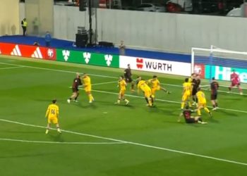 Live Andorra-Shqipëri: Traversa pengon Gjimshitin, përfundon pjesa e parë pa gola