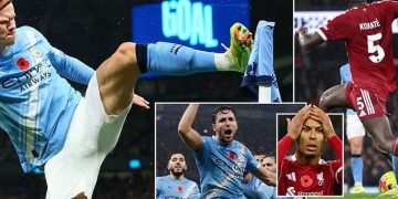 Manchester City triumfon ndaj Liverpoolit në ndeshjen e 1000 të Pep Guardiolës