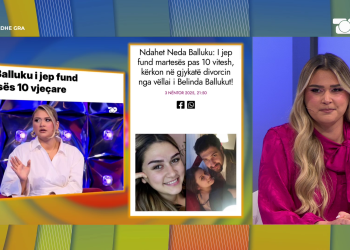 Neda Balluku flet për divorcin me bashkëshortin: Nuk është hera e parë që përballemi me këtë situatë.