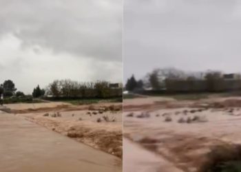 Përmbytje të gjera në Delvinë, shumë zona mbeten të izoluara pas reshjeve të mëdha të shiut gjatë natës.