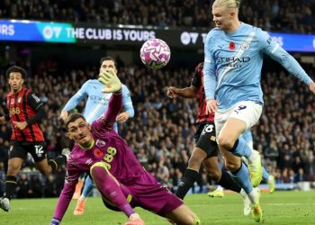 Premier League: "Roboti" Haaland vazhdon performance të jashtëzakonshme, shënon dy gola në fitoren e Manchester Cityt ndaj befasisë së sezonit.