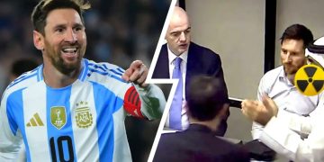 Rrjeti është i shpërndarë/ YouTuber-i i njohur ndan fotografi të Messit dhe Infantinos para Botërorit të Katarit, zbulohet e vërteta prapa tyre.