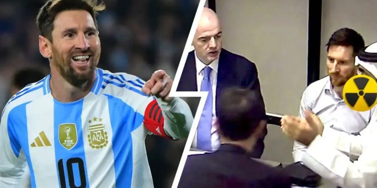 Rrjeti është i shpërndarë/ YouTuber-i i njohur ndan fotografi të Messit dhe Infantinos para Botërorit të Katarit, zbulohet e vërteta prapa tyre.