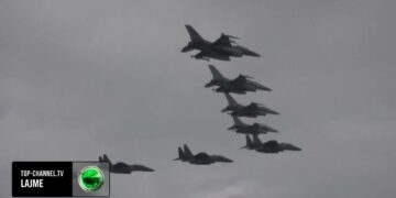 Rumania "e shqetësuar", aktivizon avionët luftarakë pas afërsisë së dronëve.